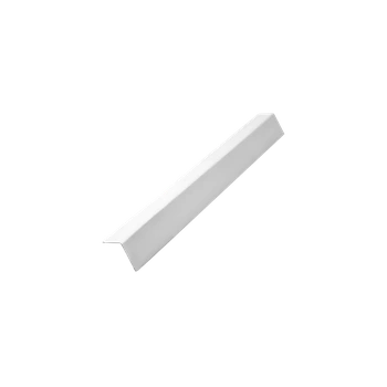 Уголок периметральный (пристенный кант), белый, 19х19х3000 мм
