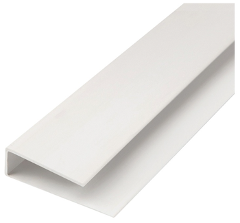 Планка стартовая/финишная L-образная для сэндвич панелей, белая, 3 м