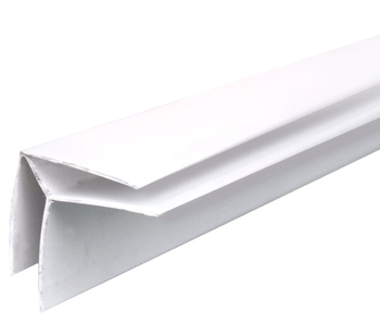 Угол наружный для панелей ПВХ, белый, 3 м