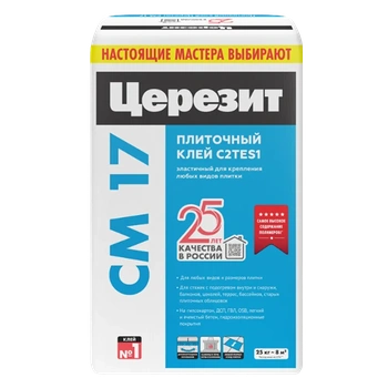 Клей для плитки Церезит CM 17 (25 кг)