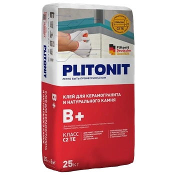 Клей для плитки и камня Plitonit B+ (25 кг)