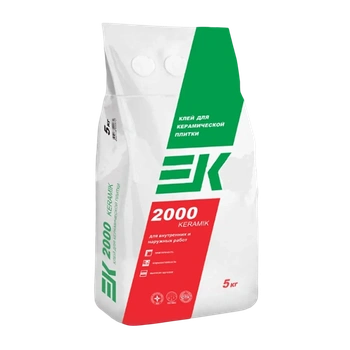 Клей для плитки ЕК 2000 Keramik (5 кг)